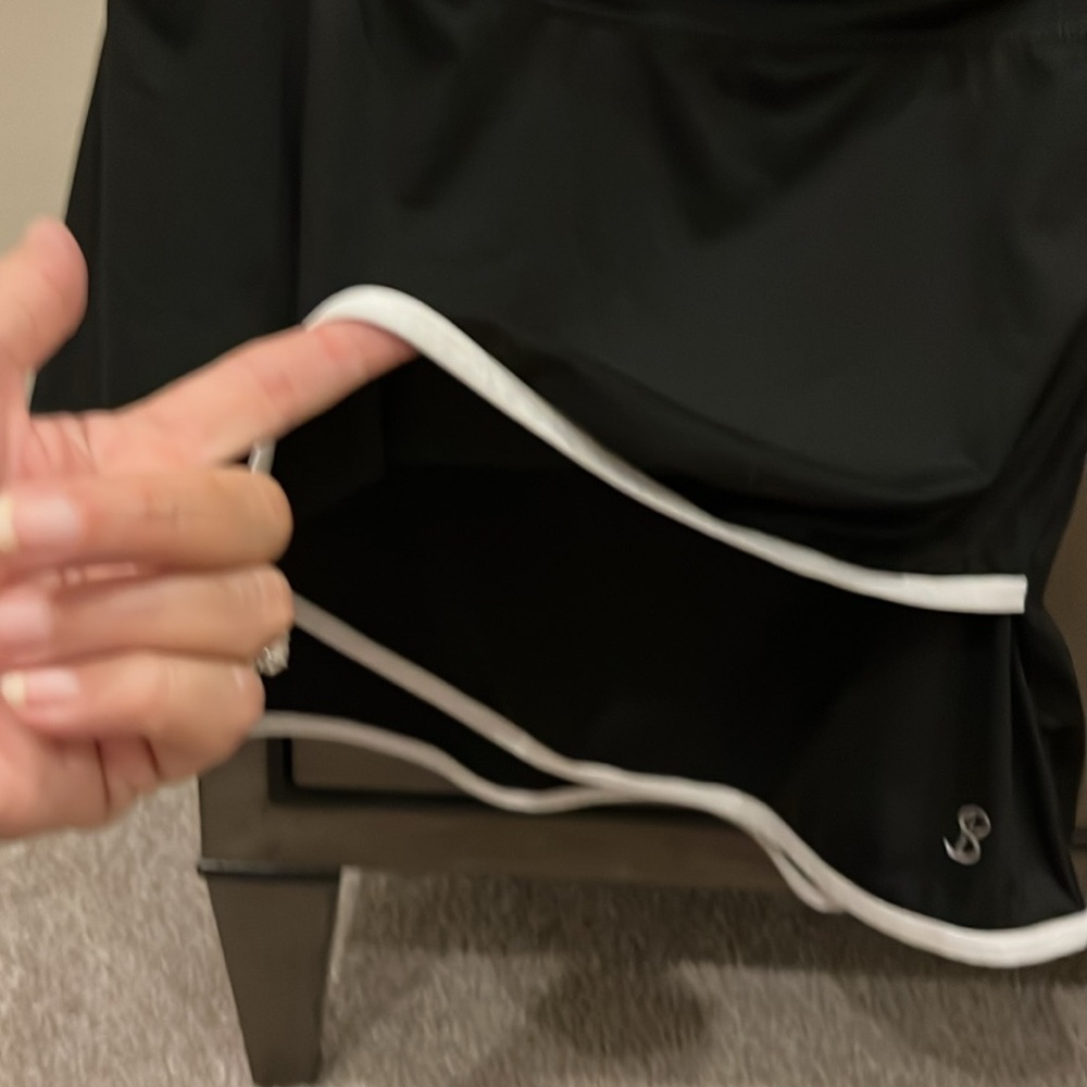 Black SofiBella pickleball/tennis skort. - Picture 5 of 5